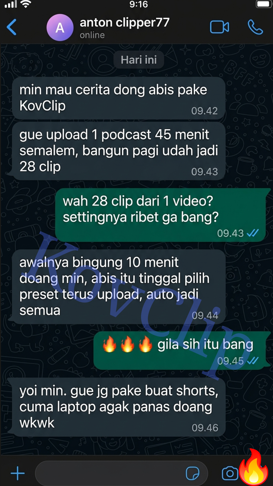 Testimoni anton clipper77